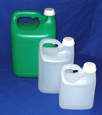1, 2 and 5 litre HDPE Bottles