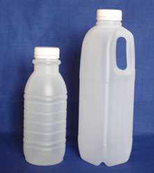 500ml and 1 litre dairy milk bottles